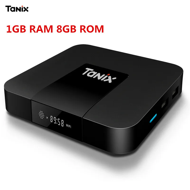 Tanix TX3 Мини TV Box S905W 2.4 ГГц WiFi Android 7.1 1 ГБ оперативной памяти + 8 ROM поддержка 4 К |