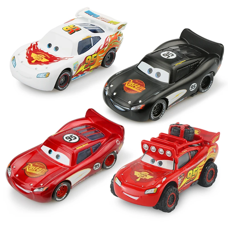 Disney Pixar Cars 2 3 New Lighting McQueen SUV Mater Flo Jackson Storm 1 55 Diecast