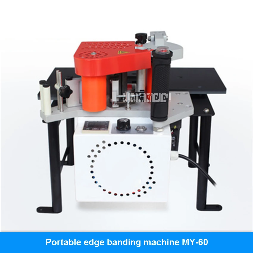 MY-60 портативный Кромкооблицовочный станок высокого качества, Кромкооблицовочный станок, деревообрабатывающий ручной Кромкооблицовочный станок 110 В/220 В 720 Вт 5 м/мин