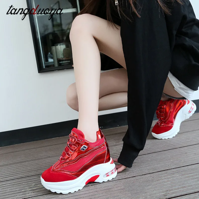 athletic women sneakers platform sport shoes woman platform chunky sneakers running shoes for women Chaussure Femme