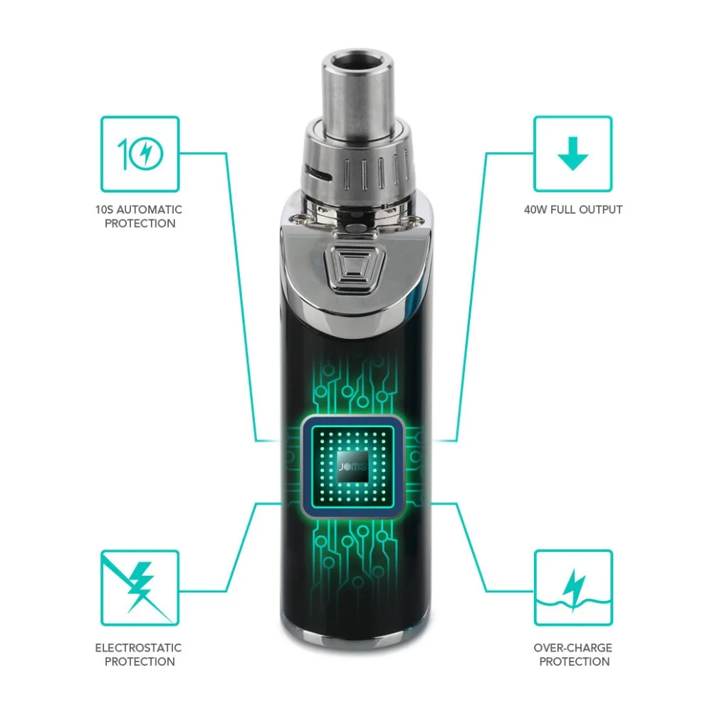 Оригинальный набор для электронной сигареты Lite Aio 1300 мАч 40 Вт|electronic cigarette mod kits|mod
