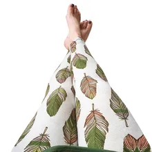 Женские леггинсы с белыми лепестками и принтом Спортивные Штаны спортивные брюки спортивные колготки штаны для бега одежда для тренировок#30