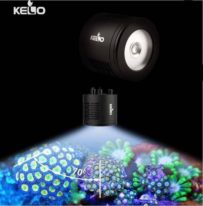 

keloray KELO WIFI Programmable led lighting timer Full Spectrum Led Aquarium Light dimmable Coral Reef Marine fish Grow Light