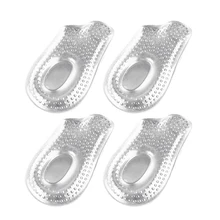 2 пары Гелеобразные напяточники чашки частицы Нескользящие стельки для ухода за ногами для обуви