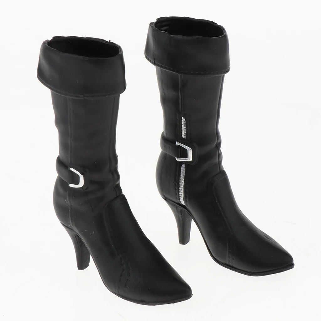 1:6 Scale Fashion High Heel Shoes Boots Model for    Kumik 12