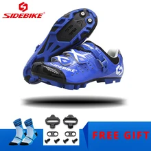 SIDEBIKE sapatilha ciclismo mtb мужская женская обувь для горного велосипеда обувь для езды на велосипеде MTB spd велосипедная Обувь zapatillas deportivas