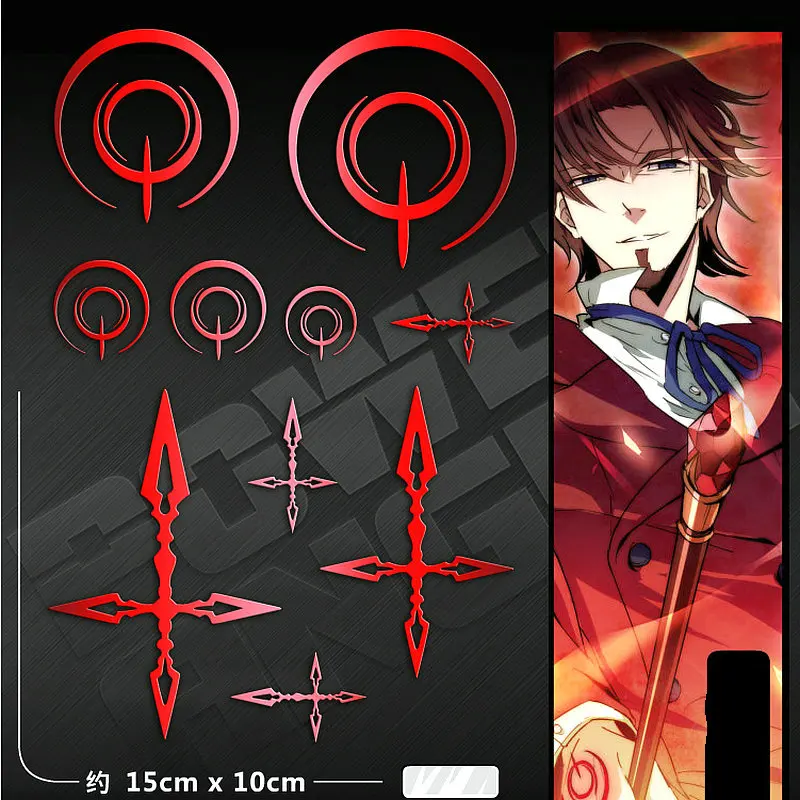 10pcs/set Anime Sticker Toy Fate Zero Fate Stay Night Waterproof Children DIY 3D Metal Sticker Toy For Phone Laptop Stickers 10pcs/set Anime Sticker Toy Fate Zero Fate Stay Night Waterproof Children DIY 3D Metal Sticker Toy For Phone Laptop Stickers