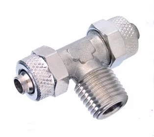 

tube 8mm-1/4 BSP thread Male Tee pneumatic brass Rapid Fittings RPTN8-02