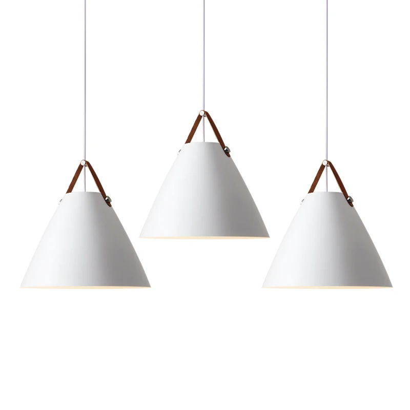  Modern Iron Pendant Lights Nordic Style hanging lights for Kitchen Living Dining room Pendant Lamp  - 32893393678