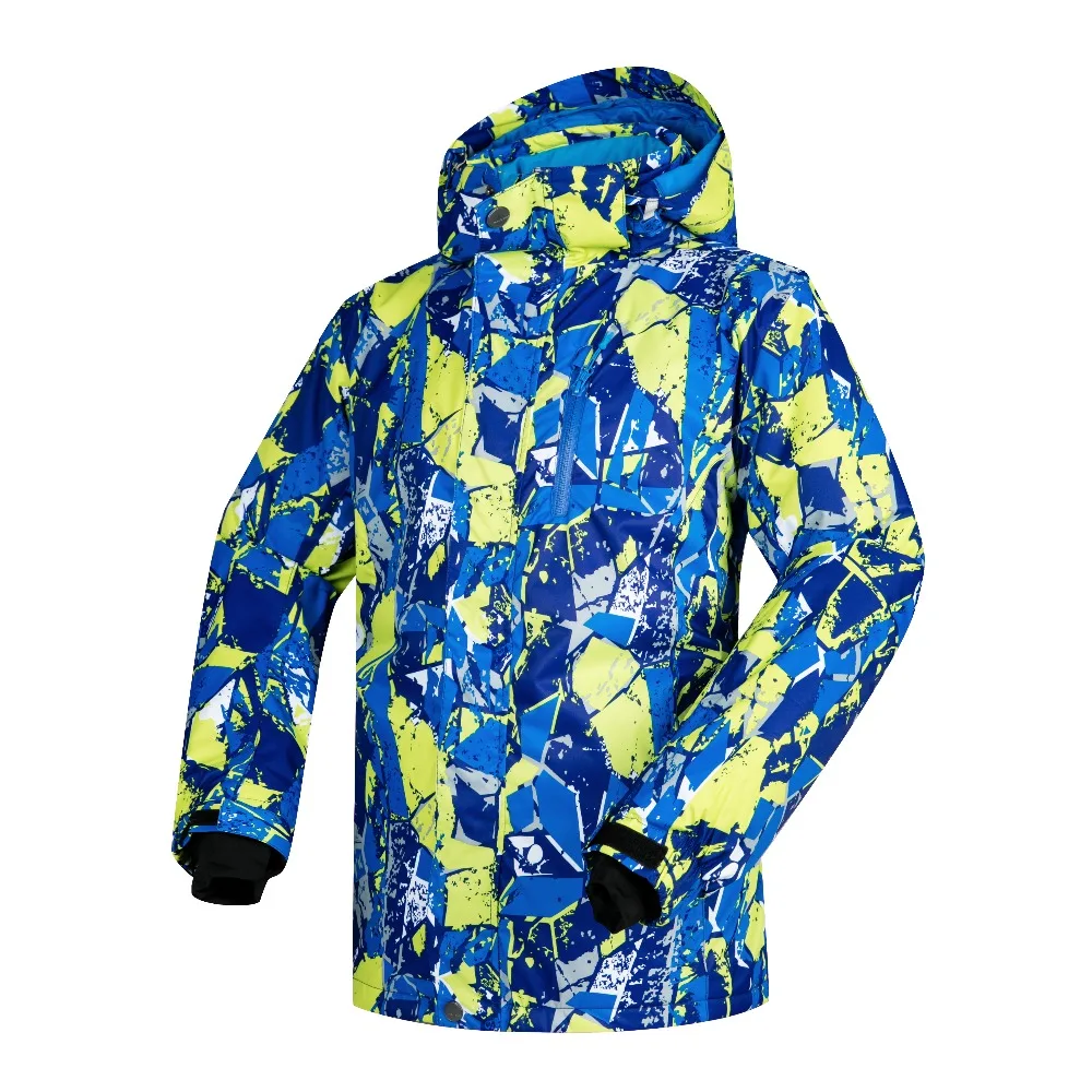 Мужские лыжные куртки, брендовая одежда для горных лыж, Мужская водонепроницаемая ветрозащитная куртка для кемпинга, уличная зимняя куртка для сноуборда, лыжная куртка для мужчин