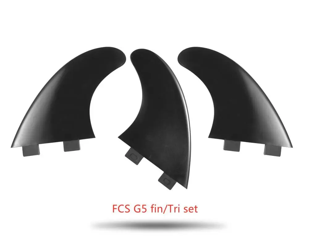 FCS G5 Tri set FCS G5 fin из стекловолокна/нейлон материал, плавник для серфинга - Цвет: FCS G5 Tri set