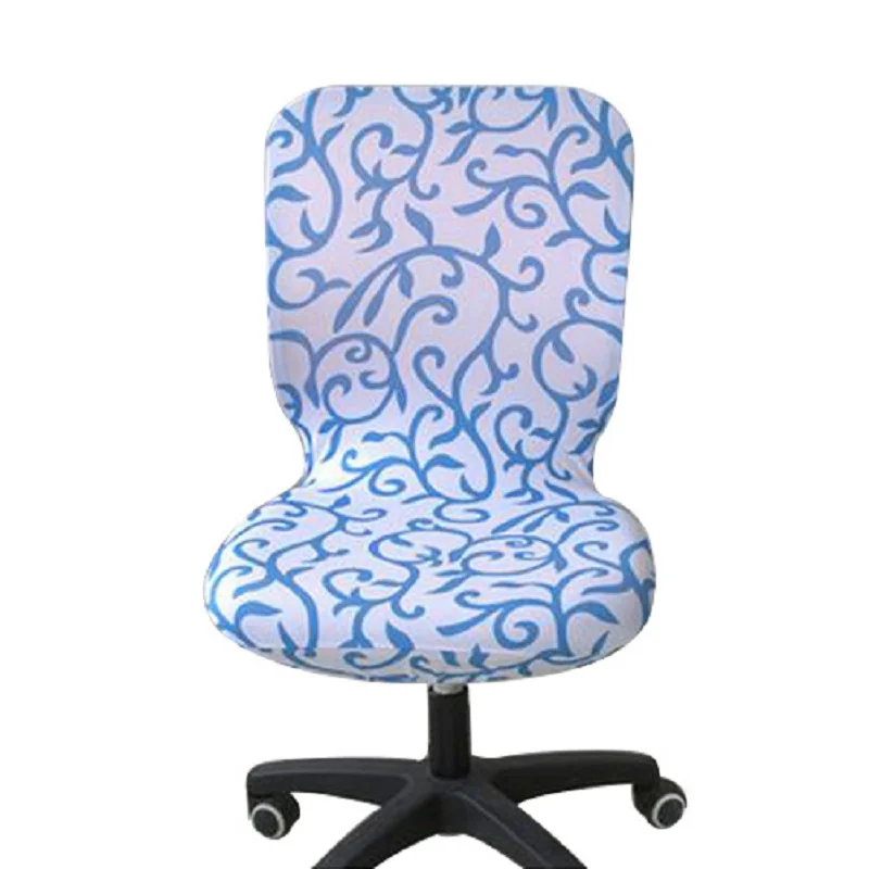 Elastic Office Chair Covers Spandex Seat Covers For Computer Chairs Dining Seat Cover Stretch Rotating Lift 