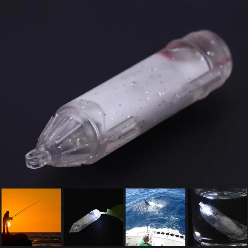

Underwater Artificial Fishing Lure LED Light Trout Bait Fish Indicator Electronic Flashing Fishlight Squid Baits peche