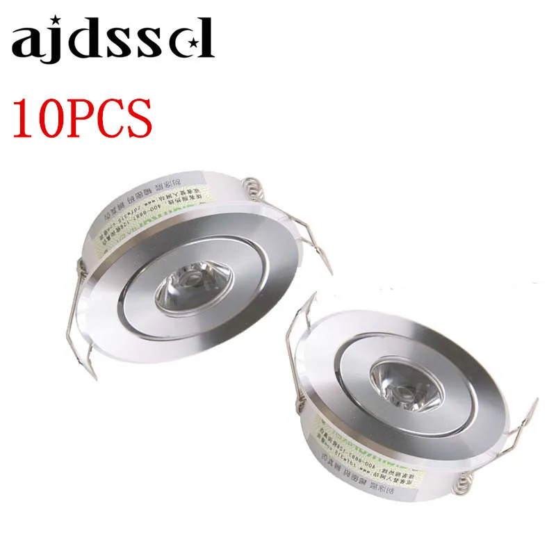 

10PCS LED 1W 3W 6W MINI downlight High Power Recessed Ceiling Down Light Lamps LED Downlights for Living Room Cabinet Bedroom