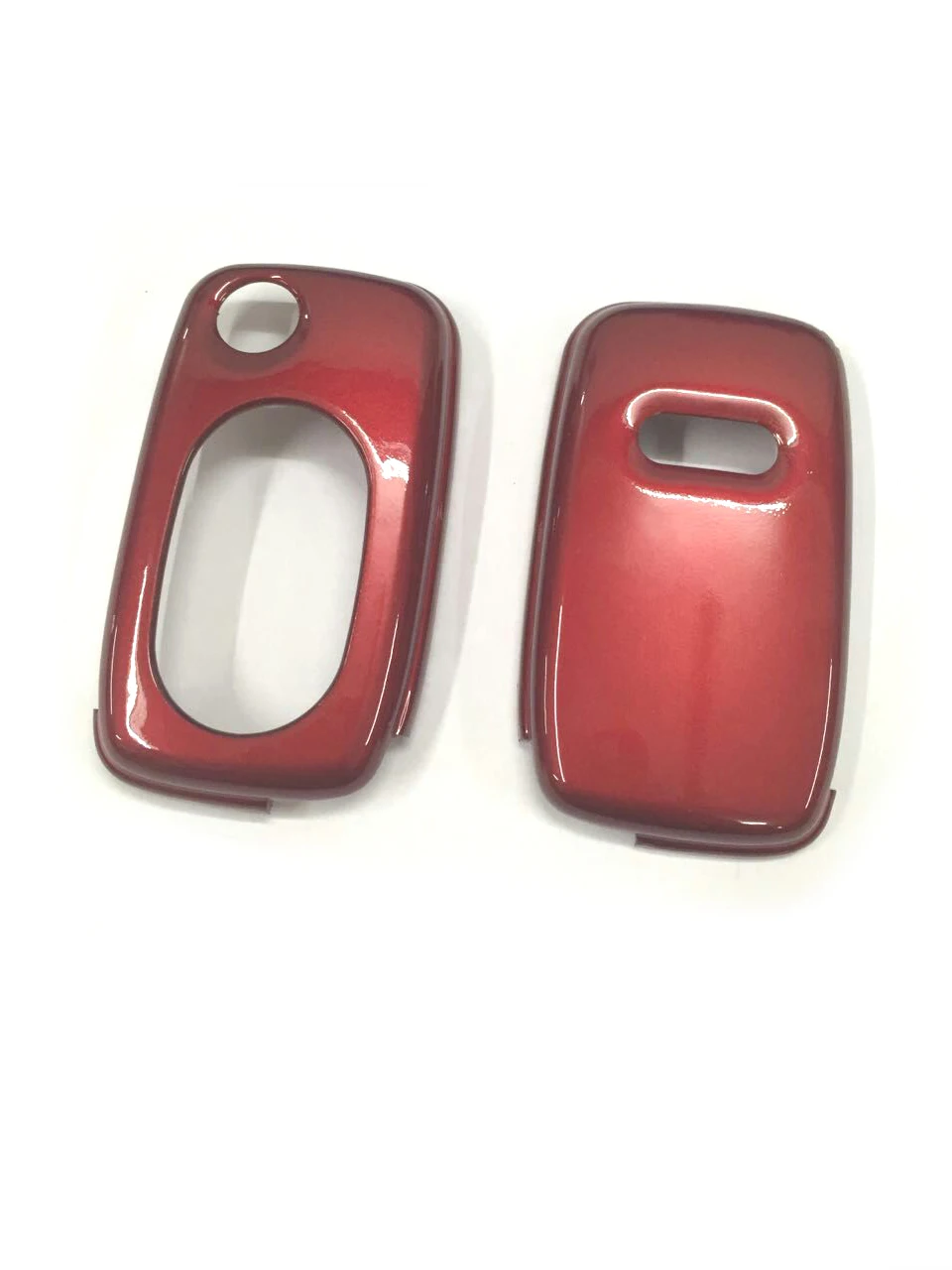 

Gloss Metallic Red Color Flip Key Remote Key Protection Case For Audi A3 8L A4 B5 B6 TT MK1 A6 C5