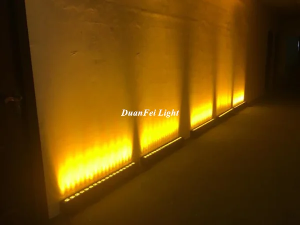 Светодиодная панель для дома 24 партии RGBWA УФ настенный светильник Dmx512 DJ