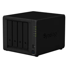 Synology 4 Bay NAS DiskStation DS918+(бездисковый) сервер хранения данных AES-NI аппаратное шифрование 4 Гб DDR3L-1866 памяти с возможностью расширения 8 Гб