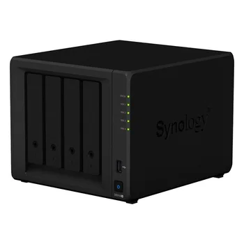 

Synology 4 Bay NAS DiskStation DS918+ (Diskless) Storage Server AES-NI Hardware Encryption 4GB DDR3L-1866 Memory Expandable 8GB