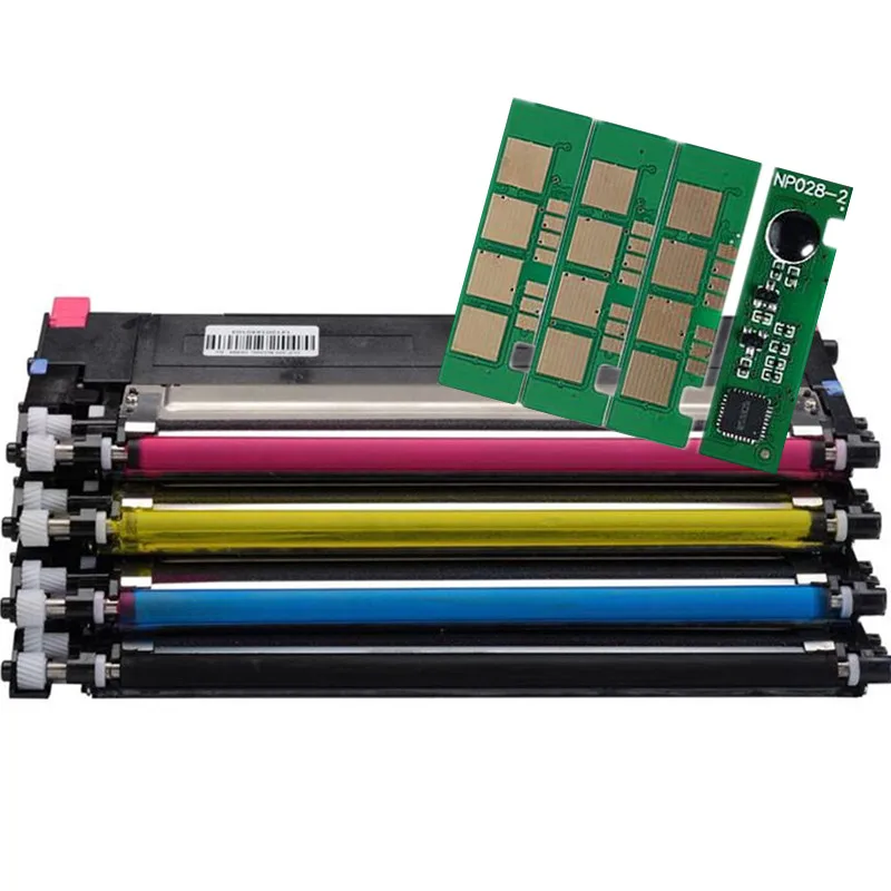 

CLT-406S CLT 406 CLT406 406S toner cartridge with chip + 4pcs toner chip for Samsung CLP-360/362/363/ 364/365/365W/367W/368
