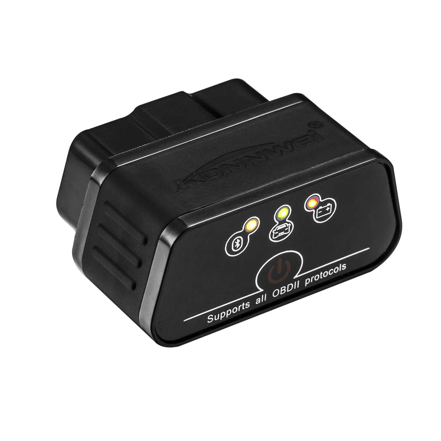 KW903 Мини ELM327 3,0 Bluetooth OBD2 код сканер диагностический инструмент s OBD2 код считыватель двигателя код ошибки Авто диагностический инструмент - Цвет: black