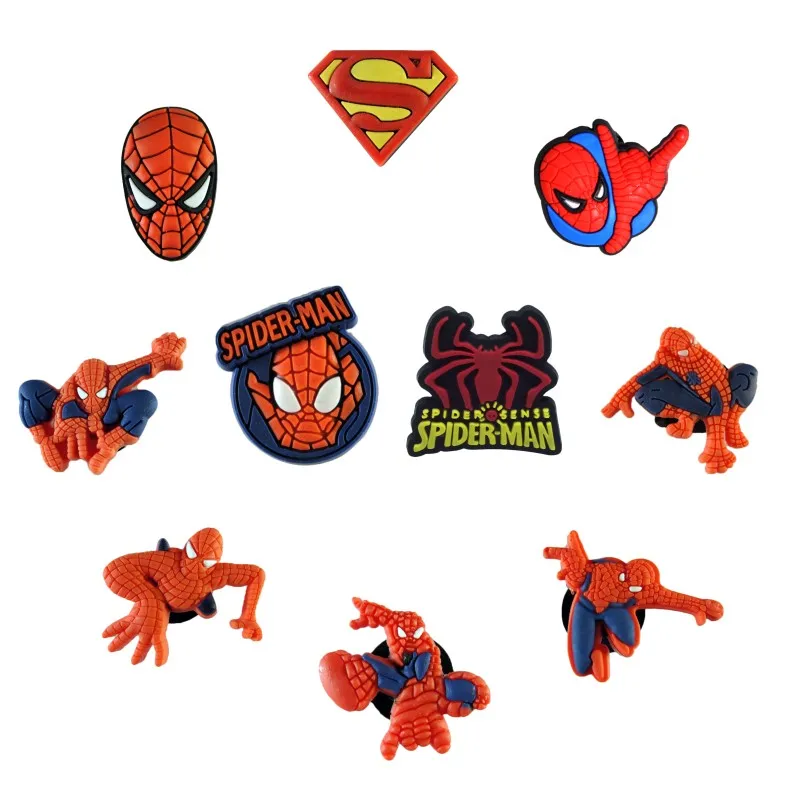 

18pcs/lot Spiderman Children Magnetic Stickers Fridge Magnets for Kids Cartoon PVC Blackboard Magnets Toys Birthday Gift