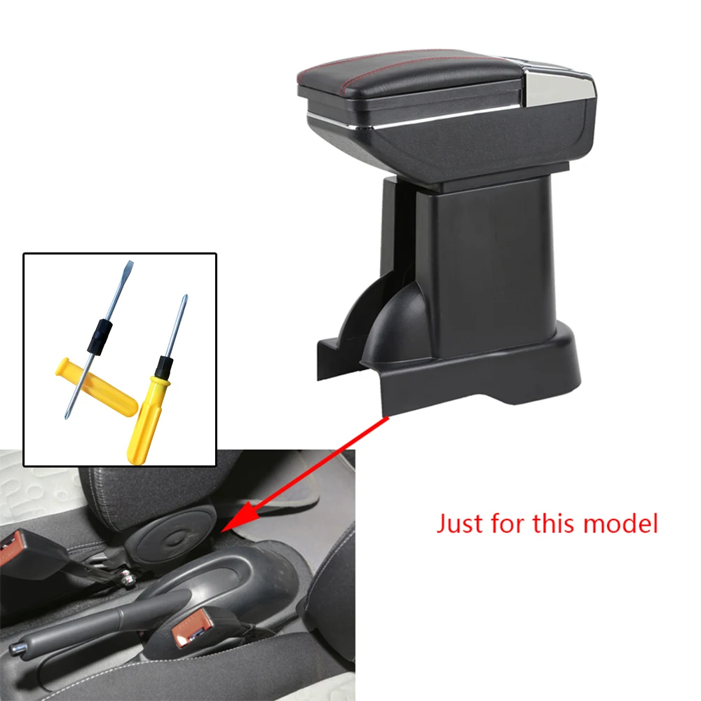 

For Suzuki Alto 2008 2009 2010 2011 2012 2013 2014 2015 2016 Car Arm Rest Box Armrest Box Cup Holder Ashtray Arm Rest Rotatable