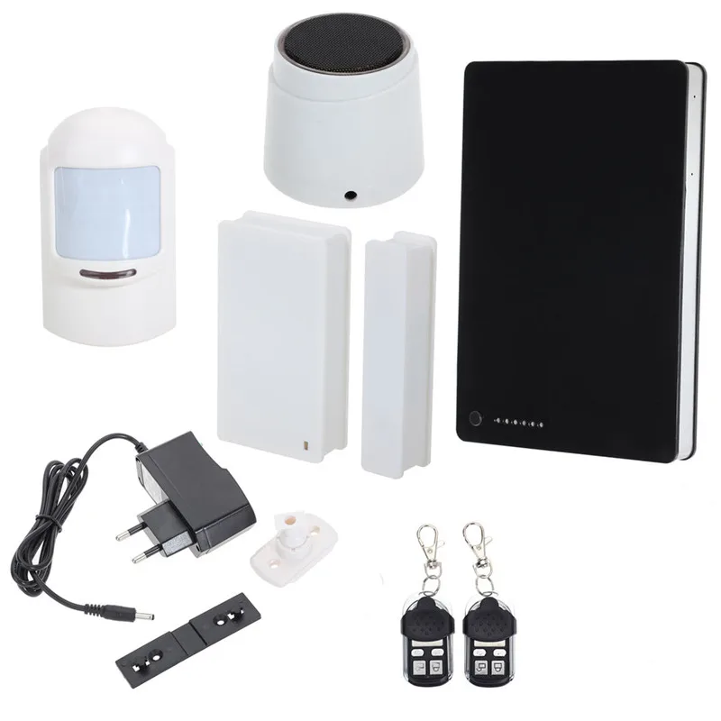 

2016 New Arrival High Quality Intelligent Wireless Anti-theft Home House Safely Security Alarm System Free Shipping