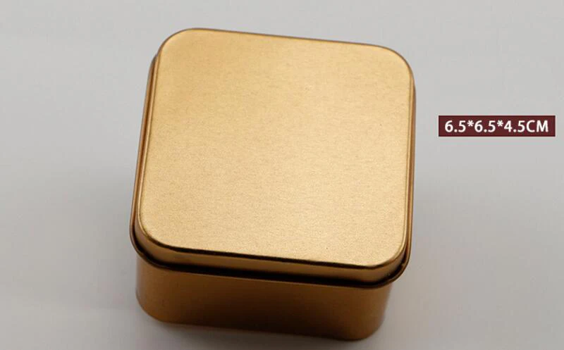 10 шт./лот Высококачественная жестяная подарочная упаковка для конфет коробка круглая в форме сердца квадратная металлическая коробка свадебные принадлежности - Цвет: 3