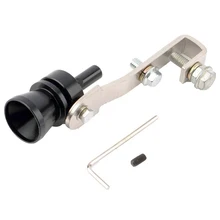 Автомобиль турбо свисток серебро S Универсальный применимость для всех модели автомобилей 19 мм Диаметр автомобильные аксессуары