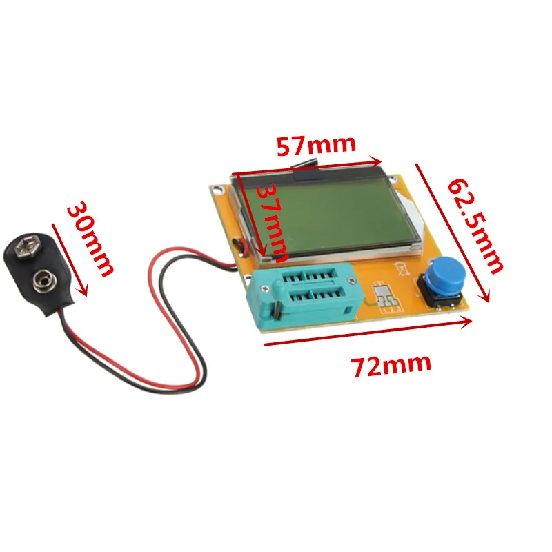 Купить lcr-t4 соэ метр транзистор тестер диод триод емкость scr ...