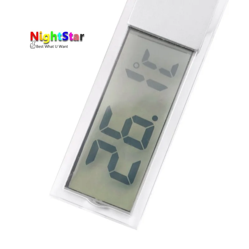 

Mini Indoor Car Startseite LCD Digitalanzeige Raumtemperatur Meter Thermometer