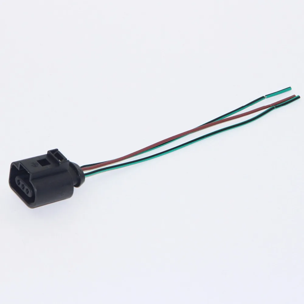 

For A6 C6 A4 B6 B7 Q7 TT A8 D3 VW Passat B5 B7 CC Touareg Oil Level Sensor Plug Wiring Cable Socket 3B0 973 703 G 3B0973703G