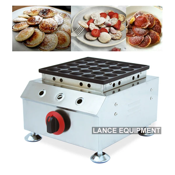 25pcs gas poffertjes grill/gas mini pancake makerin Waffle Makers from