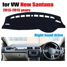 FUWAYDA приборной панели автомобиля Чехлы для Volkswagen VW New SANTANA 2013- правым dashmat pad Даш крышки приборной панели