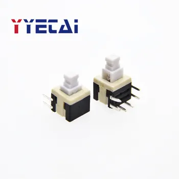 

YongYeTai Side Plug 5.8*5.8 Horizontal Six-Pin Side Entry Self-Lock Switch 5.8*5.8mm 6-Pin Side Press Board Free shipping