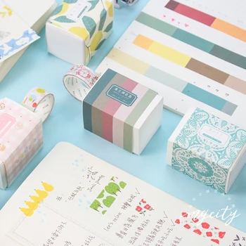 

4 Pcs/Lot Cloth Collage flowers washi tape DIY decorative scrapbooking masking tape adhesive label sticker tape stationery