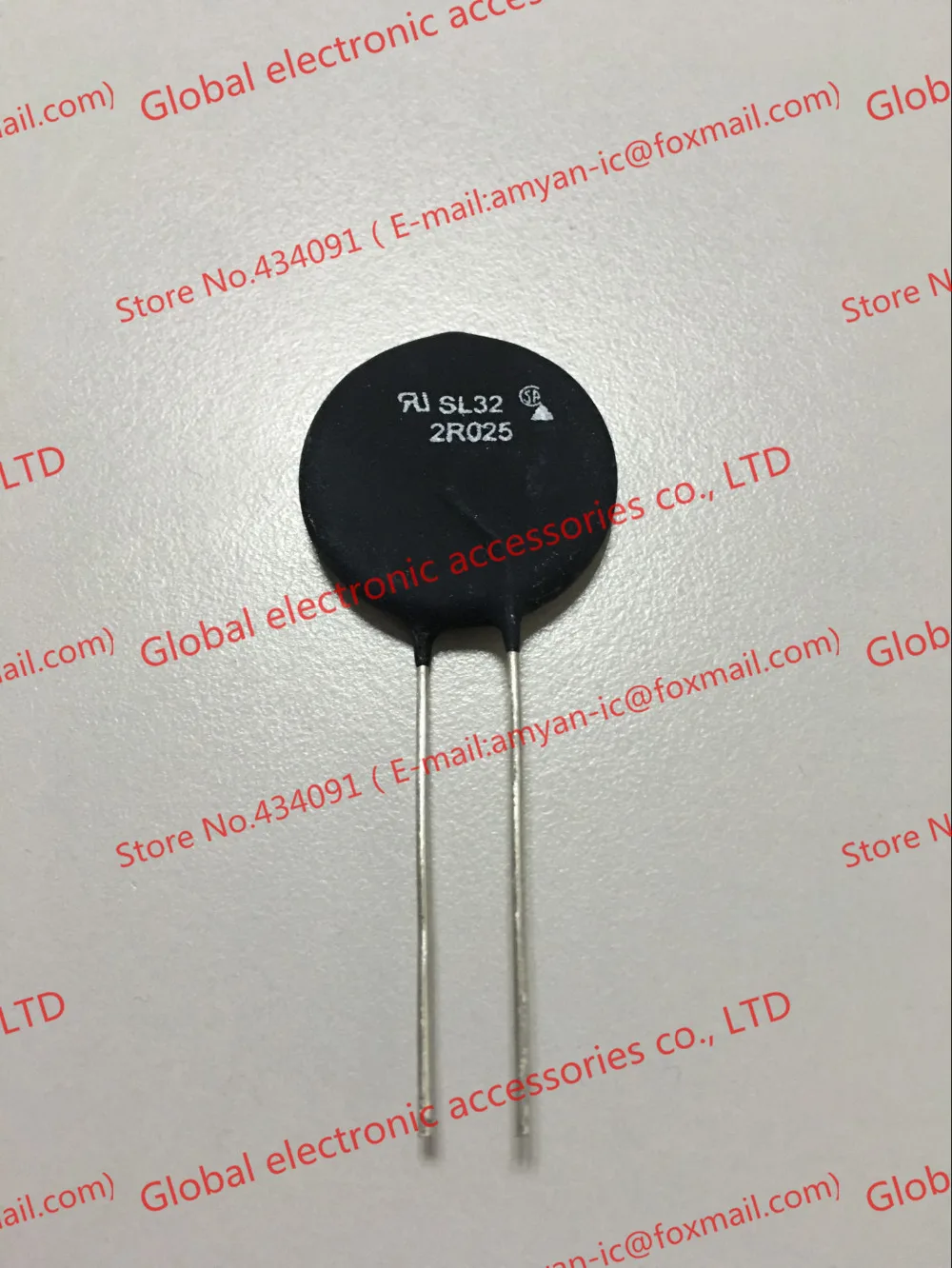 SG 379 30A,1 Ohm - ICL Thermistor (Ametherm SL32 1R030) (Also SG405, SG328
