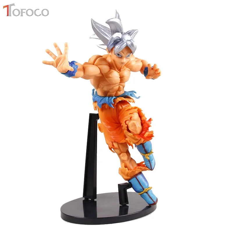 TOFOCO 23 см Оригинальная фигурка Banpresto Gogeta Ssj Goku Vegeta Com Dragon Ball Z Супер модель