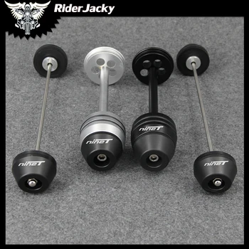 

For BMW R NINE T Rnine T RnineT R nineT 2014 2015 2016 2017 R9T Motorcycle Refit Wheel Fork Axle Sliders Cap Crash Protector
