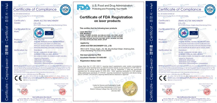 Certification