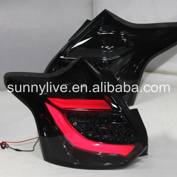 

for focus 3 led rear light for focus 3 hatchback back light TW smoke Black