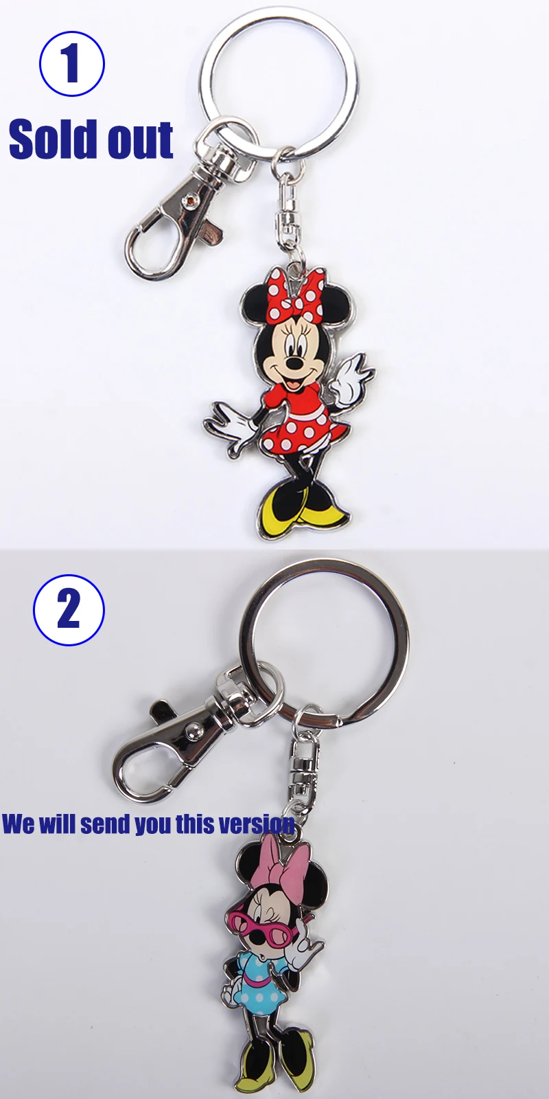Disney Minnie Железный человек восхитительный porte clef mignon подвеска брелок кулон цепочка для ключей женская сумка ключ кошелек части