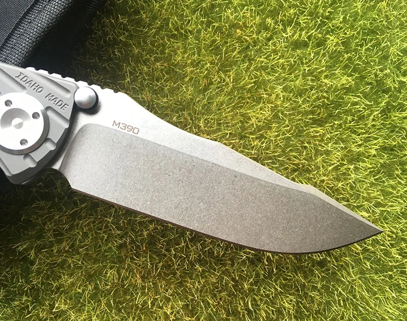 Складной нож kevin john CR Umnumzaan лезвие m390 титановая ручка карманный кухонный для