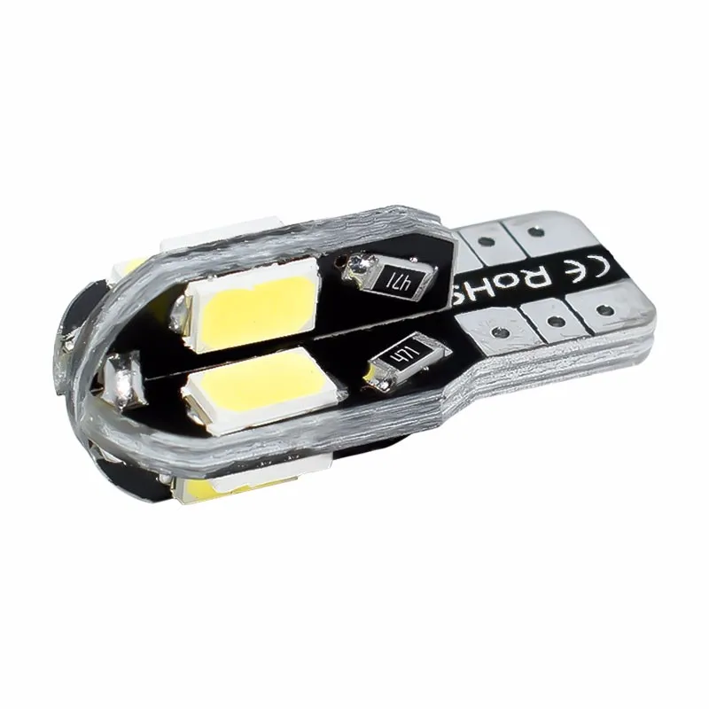 T10 8 SMD 5630 Светодиодный Canbus без ошибок автоматический маркер светильник W5W 168 194 8SMD 5730 СВЕТОДИОДНЫЙ Автомобильный Клин лампы интерьерные купольные лампы для чтения DC12V