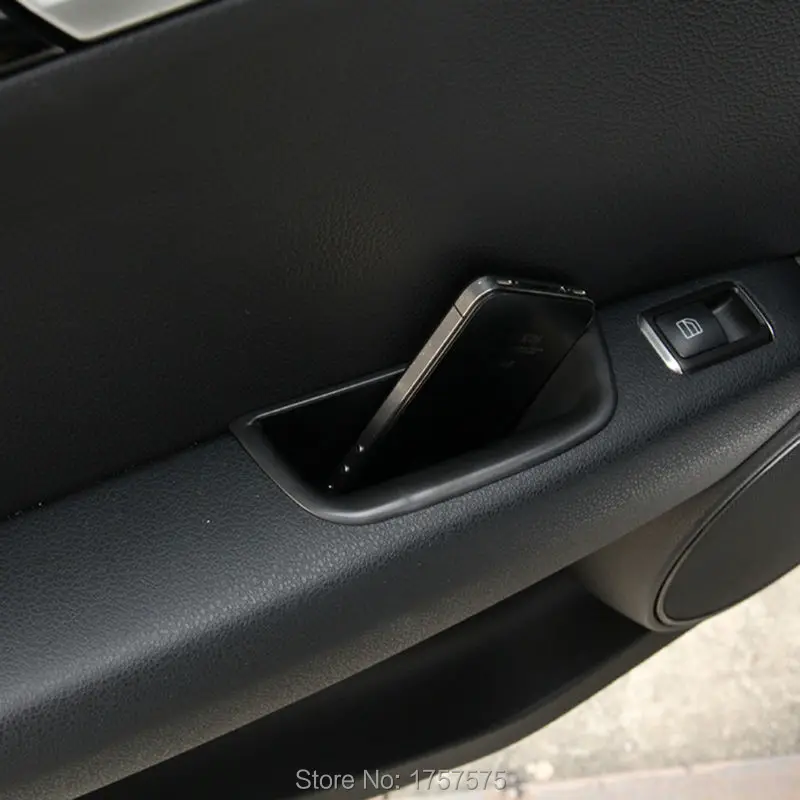 door handle storeage box for Mercedes Benz C Class W204 car accessory  (8)
