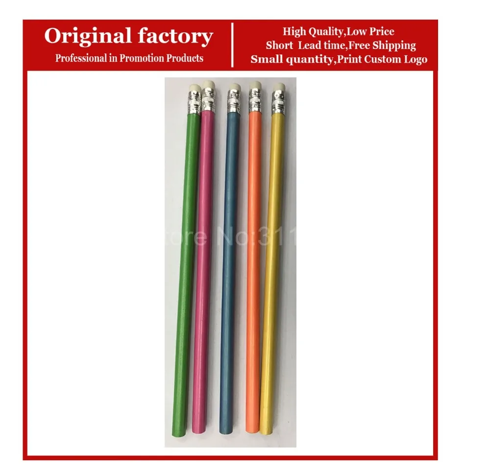 US $238.00 High quality custom graphite pencils manufacturers for sale wholesale pencil erasers printed pencil