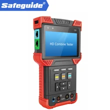 Новейший 5-в-1 H.265/H.264 CCTV тестер монитора DT-T73 IP Камера тестер Поддержка аналоговый TVI CVI AHD/ONVIF/цифровой мультиметр