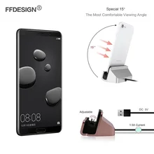 USB Зарядное устройство Док-станция Подставка док-станция для Huawei Mate 10 Lite Pro Honor 9 8 Nova Lite 2 Plus Зарядка Док-станция кронштейн Колыбель Синхронизация