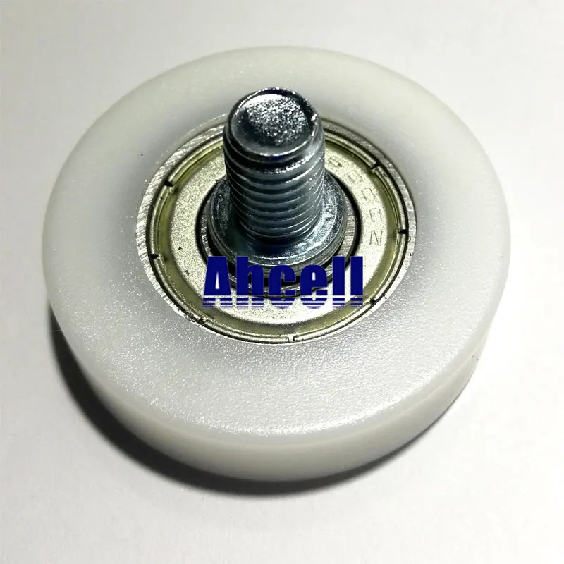 

2pcs Ahcell 40mm Plastic Conveyor Angle Transfer Corner Turning Shift Stud Bolt Rod End Wheel Slide Door Bearing Caster Roller