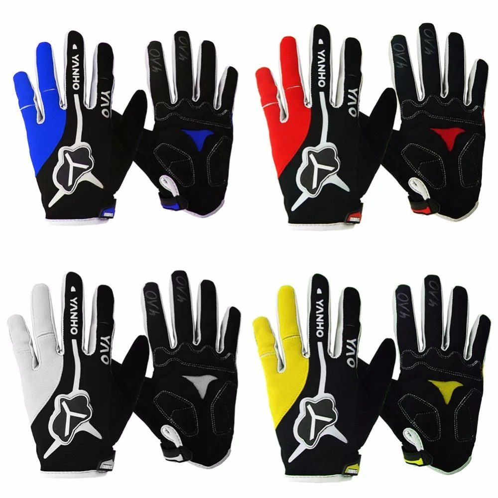 

Long Finger Cycling Glove Gel Touch Screen Mountain Bike Bicycle Gloves for Man Woman MTB BMX DH Off Road Motocross Gloves